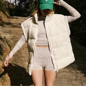 Free People In A Bubble Puffer Vest